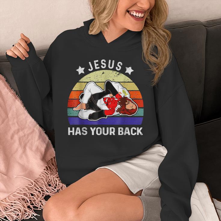 ブラジリアン柔術 Jesus Has Your Back パーカー