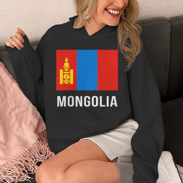 モンゴル モンゴル国旗 パーカー