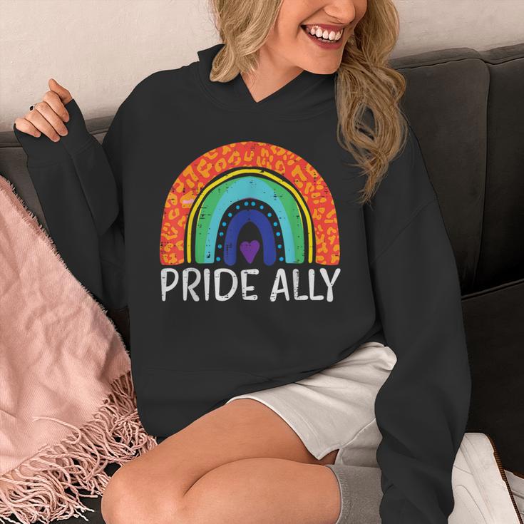 レインボーフラッグ プライド アリー ゲイプライド 月 Lgbtq Ally Lgbt パーカー