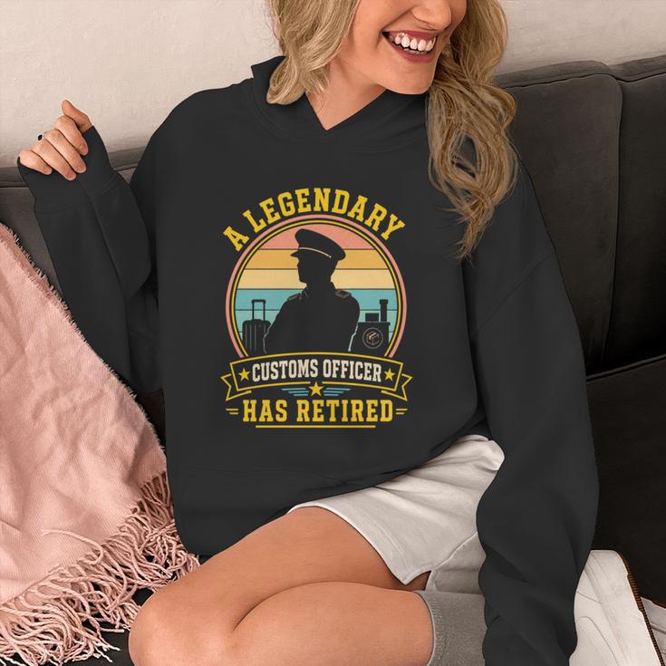 伝説の税関職員が退職したヴィンテージ引退 長袖tシャツ パーカー