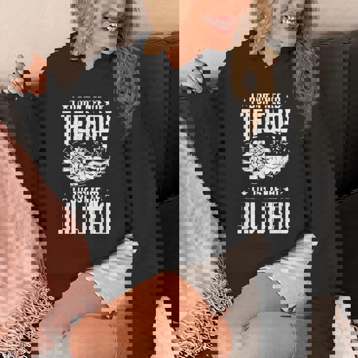 柔術 I Don't Need Therapy I Just Need Jiu Jitsu パーカー