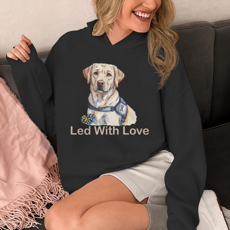 自閉症啓発サポート犬ラブラドールのニューロダイバーシティ 長袖tシャツ パーカー