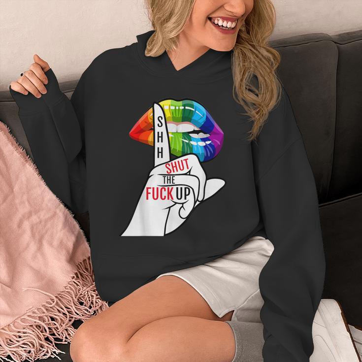 黙ってろよ Lgbtq パーカー