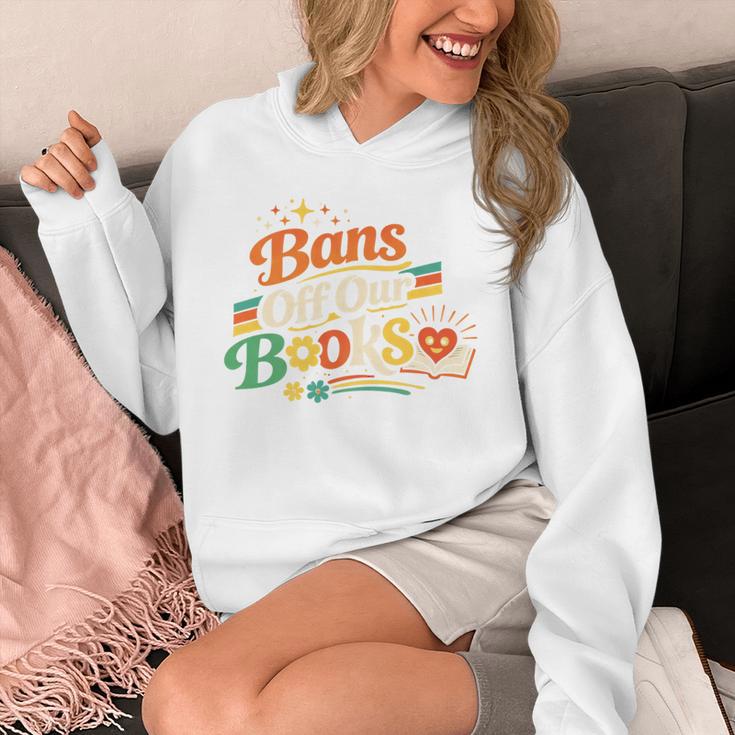 Bans Off Our Books Bookaholic Banned Book Lovers Readers Unisex Hoodie