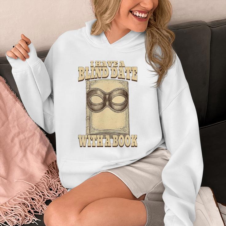 Blind Date With A Book Reader Bookworm Book Lover Literary Premium Tri-Blend Unisex Hoodie Blind Date With A Book Reader Bookworm Book Lover Literary Premium Tri-Blend Unisex Hoodie