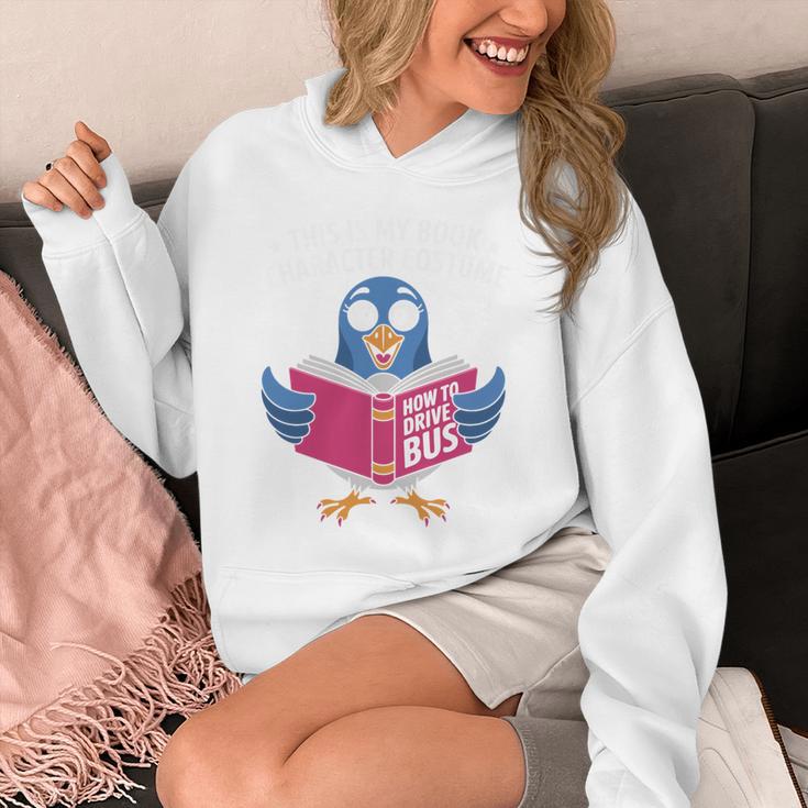 This Is My Book Character Costume Cute Pigeon Kids Reading Unisex Hoodie This Is My Book Character Costume Cute Pigeon Kids Reading Unisex Hoodie