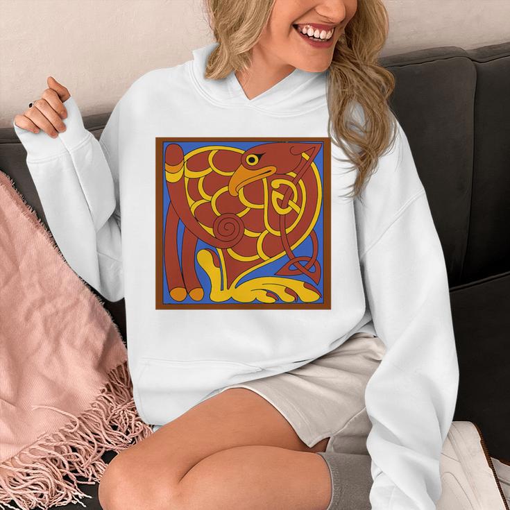 Book Of Kells Celtic Knot Medieval Bird Premium Tri-Blend Unisex Hoodie Book Of Kells Celtic Knot Medieval Bird Premium Tri-Blend Unisex Hoodie
