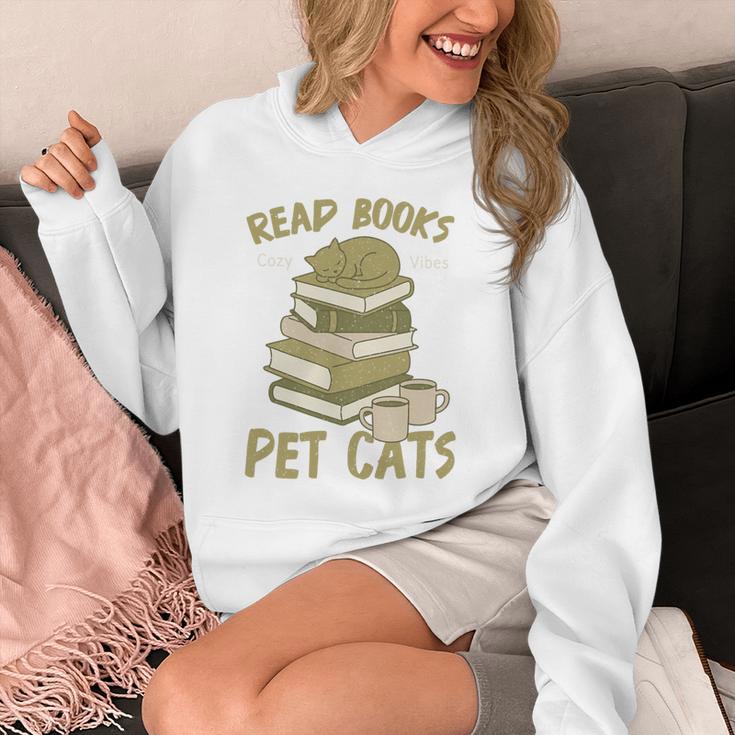 Book Lover Women Read Books Pet Cats Premium Tri-Blend Unisex Hoodie Book Lover Women Read Books Pet Cats Premium Tri-Blend Unisex Hoodie