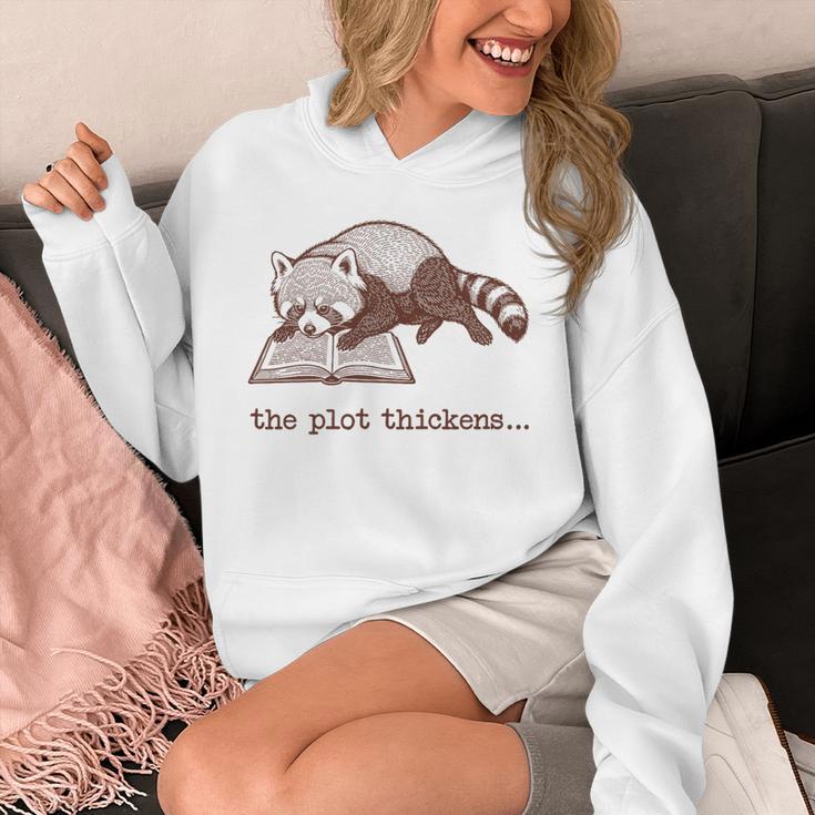Bookish Red Panda Reading Fiction Book Vintage Bookworms Premium Tri-Blend Unisex Hoodie Bookish Red Panda Reading Fiction Book Vintage Bookworms Premium Tri-Blend Unisex Hoodie