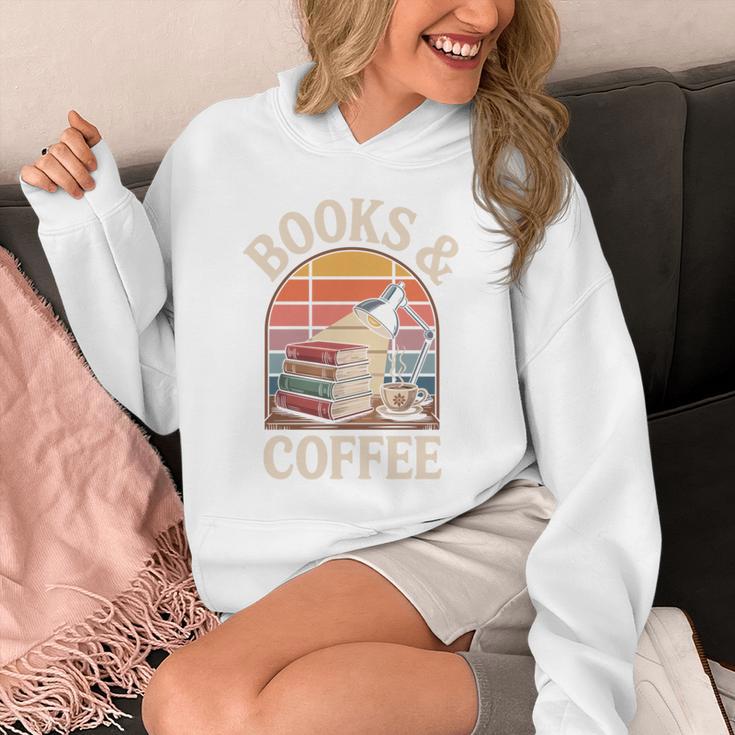 Books And Coffee Reading Book Lover Bookworm Unisex Hoodie