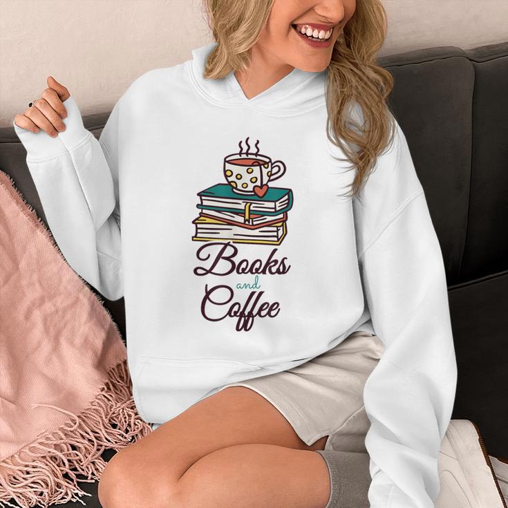 Books And Coffee Unisex Hoodie