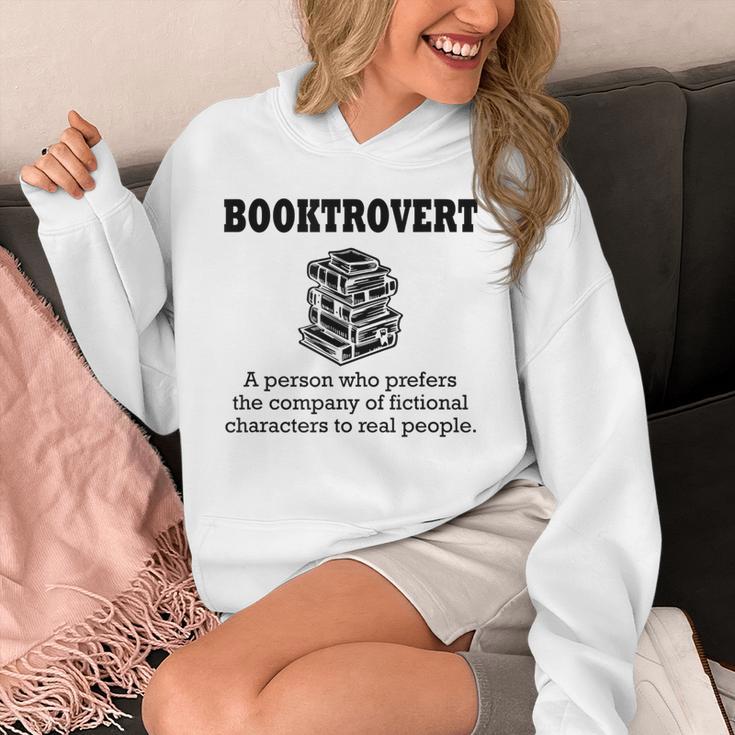 Booktrovert Definition Book Lover Bookworm Bookish Reading Unisex Hoodie