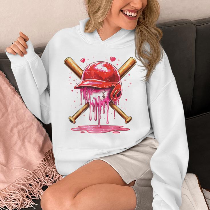 Boys Valentine Day Baseball Helmet Drip Ice-Cream Youth Kids Unisex Hoodie Boys Valentine Day Baseball Helmet Drip Ice-Cream Youth Kids Unisex Hoodie