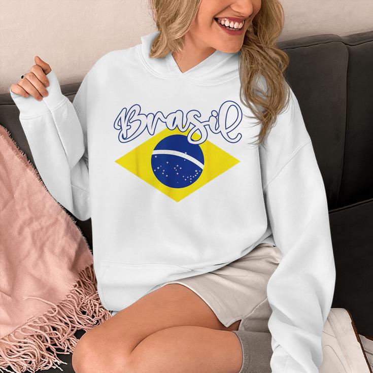 Brazilian Flag Colors National Brazil Brasil パーカー