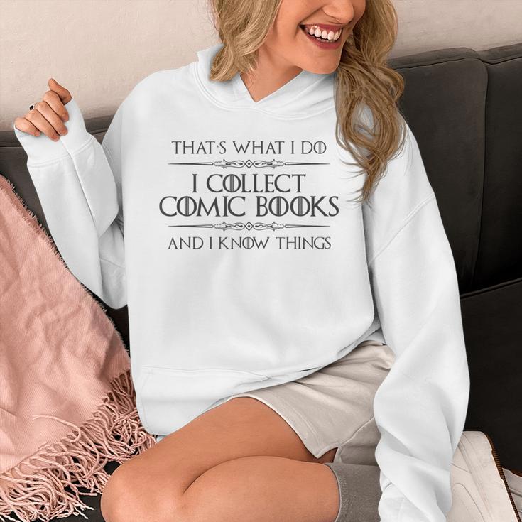 Comic Book I Collect Comic Books And I Know Things Unisex Hoodie Comic Book I Collect Comic Books And I Know Things Unisex Hoodie
