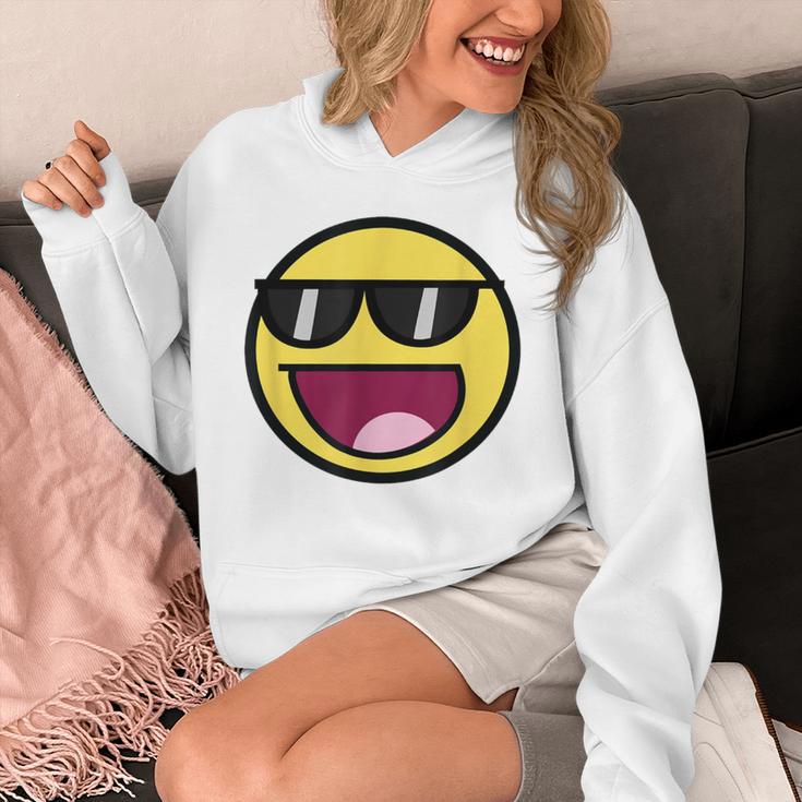 Cool Epic Face サングラス グラフィック シェード ファニー ミーム パーカー