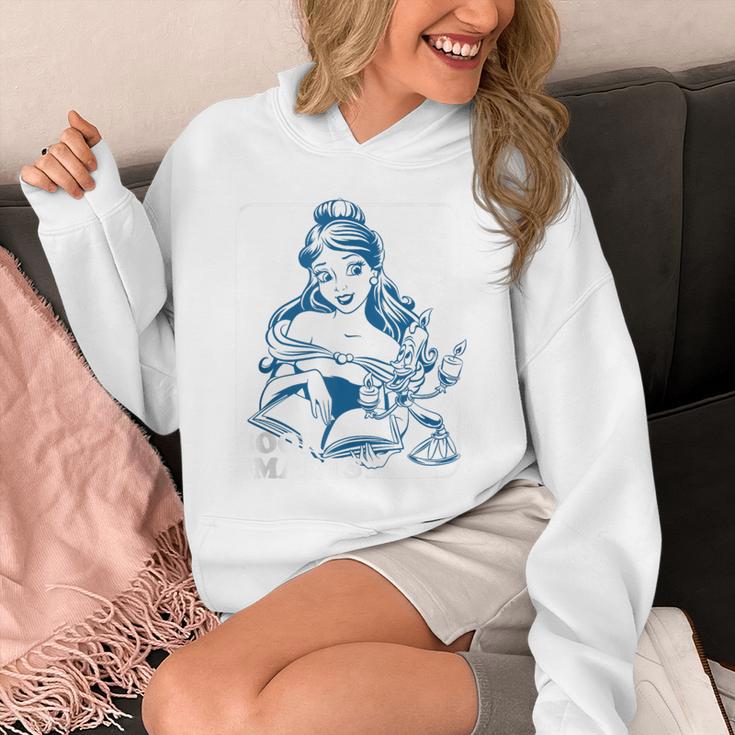 Disney Beauty And The Beast Belle Book Smarts Unisex Hoodie Disney Beauty And The Beast Belle Book Smarts Unisex Hoodie