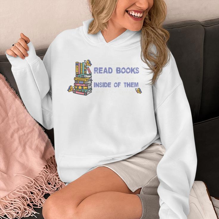 I Don't Want To Just Read Books Literature Reading Unisex Hoodie