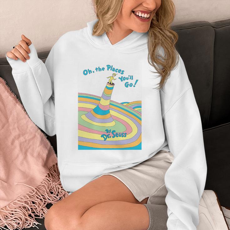 Dr Seuss Oh The Places You'Ll Go Book Cover Premium Tri-Blend Unisex Hoodie Dr Seuss Oh The Places You'Ll Go Book Cover Premium Tri-Blend Unisex Hoodie