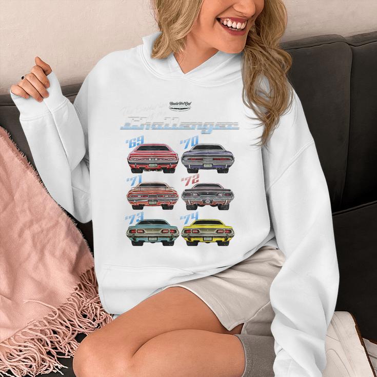 Evolution Of The Challenger、ホットロッド、マッスルカー、マグナム、RTe パーカー