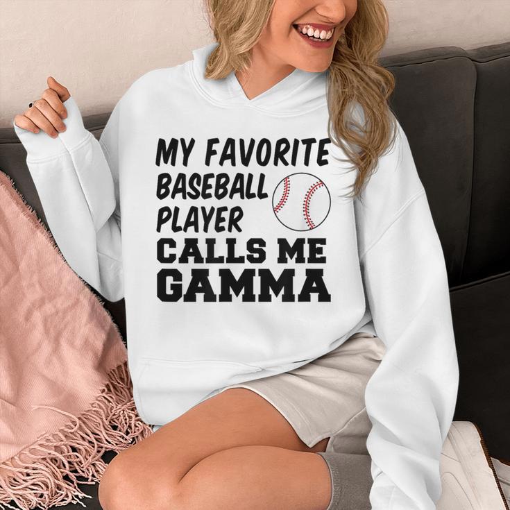 My Favorite Baseball Player Calls Me Gamma Unisex Hoodie My Favorite Baseball Player Calls Me Gamma Unisex Hoodie