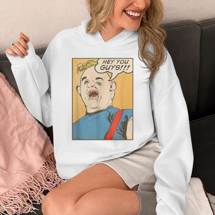 The Goonies Sloth Pop Art Comic Book Illustration 80's Movie Unisex Hoodie