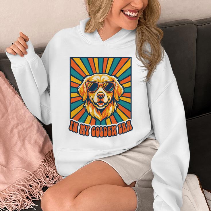 In My Golden Era レトロレトリバー ドッグサングラス グラフィックtシャツ 長袖tシャツ パーカー