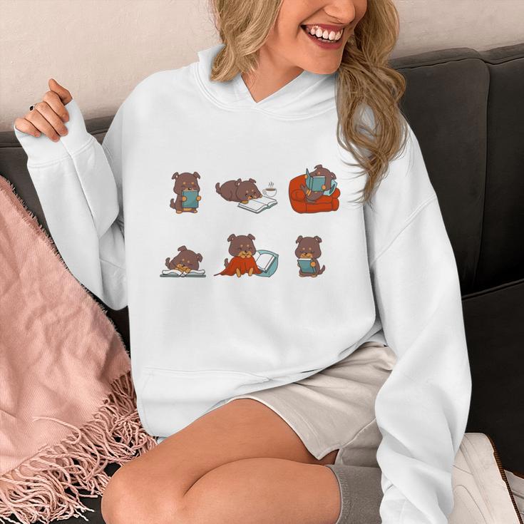 Just Bookworm Things Dog Book Reading Jack Russell Terrier Unisex Hoodie Just Bookworm Things Dog Book Reading Jack Russell Terrier Unisex Hoodie