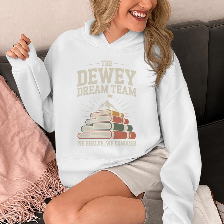 Library Dream Team Mountain Of Books Librarian Unisex Hoodie Library Dream Team Mountain Of Books Librarian Unisex Hoodie