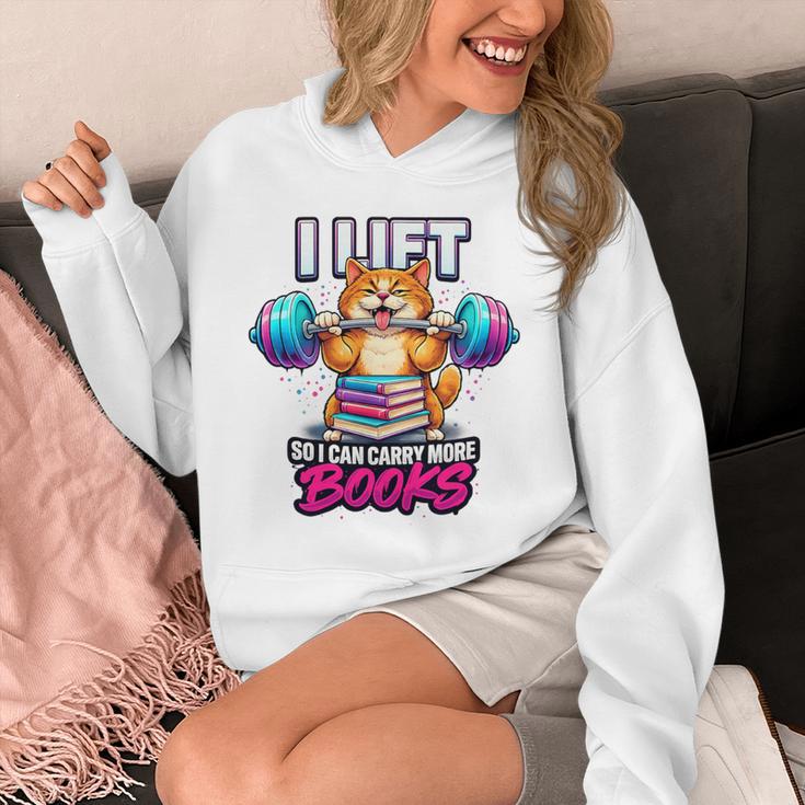 I Lift So I Can Carry More Books Bookish Fitness Humor Premium Tri-Blend Unisex Hoodie I Lift So I Can Carry More Books Bookish Fitness Humor Premium Tri-Blend Unisex Hoodie