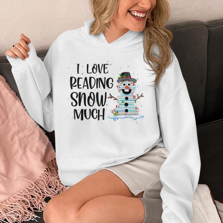 I Love Reading Snow Much Christmas For Book Lovers & Reader Unisex Hoodie I Love Reading Snow Much Christmas For Book Lovers & Reader Unisex Hoodie