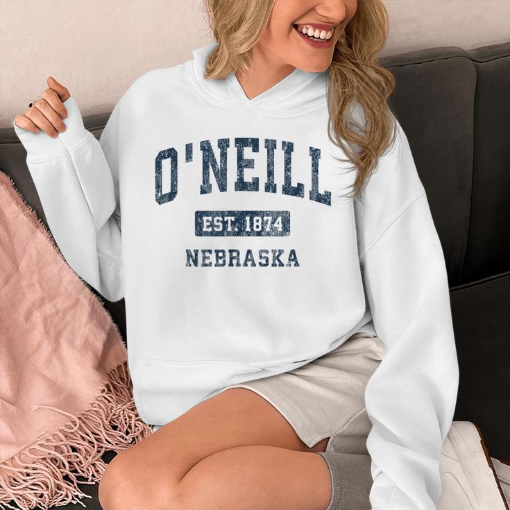 O'neill ネブラスカneビンテージアスレチックスポーツデザイン パーカー