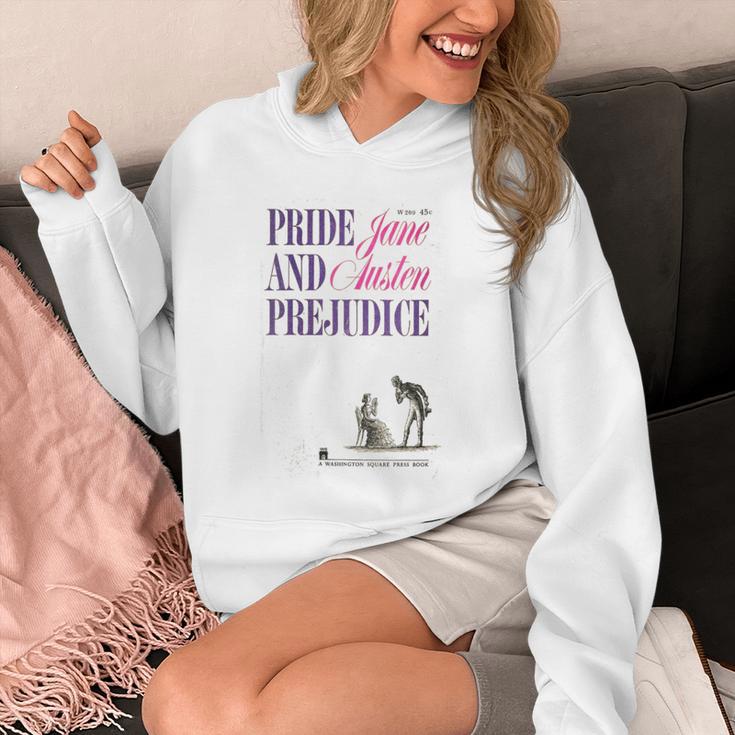 Pride And Prejudice Jane Austen Vintage Book Cover Unisex Hoodie