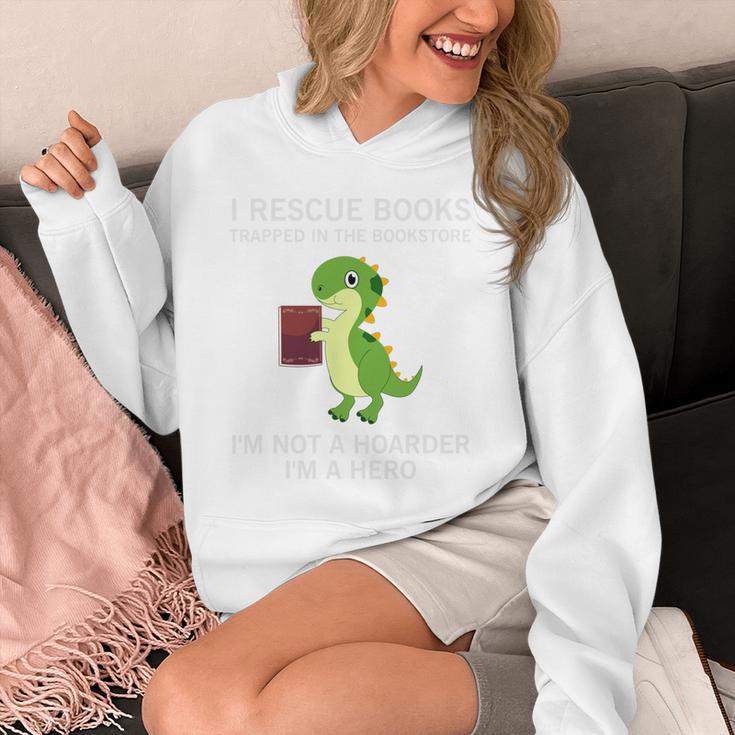 I Rescue Book Trapped In The Bookstore I'm Not A Hoarder Unisex Hoodie I Rescue Book Trapped In The Bookstore I'm Not A Hoarder Unisex Hoodie