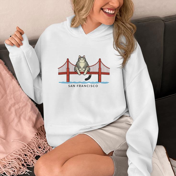 San Franciscos Cat Golden Gates Bridge Cat Reading Books Premium Tri-Blend Unisex Hoodie San Franciscos Cat Golden Gates Bridge Cat Reading Books Premium Tri-Blend Unisex Hoodie