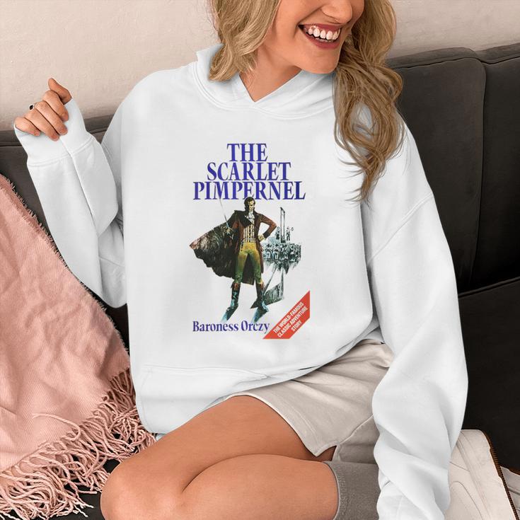 The Scarlet Pimpernel Baroness Orczy Vintage Book Cover Unisex Hoodie The Scarlet Pimpernel Baroness Orczy Vintage Book Cover Unisex Hoodie