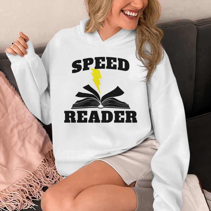 Speed Reader Book Lover Reading Unisex Hoodie
