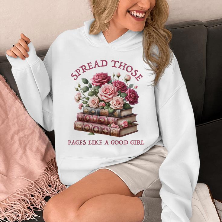 Spicy Books Spread Those Pages Like A Good Girl Dark Romance Unisex Hoodie Spicy Books Spread Those Pages Like A Good Girl Dark Romance Unisex Hoodie