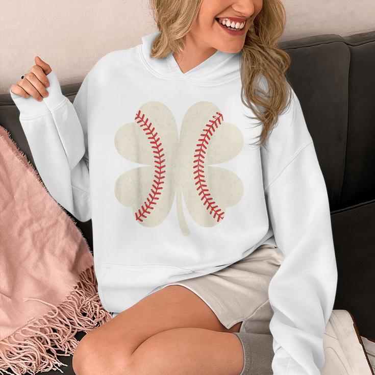 StPatrick’s Day Irish Shenanigans Baseball Fan Shamrock Tee Unisex Hoodie