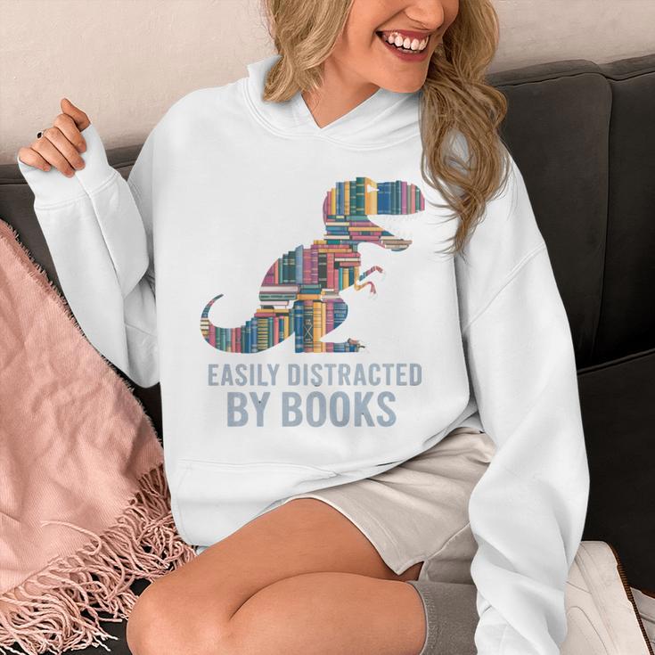 StuffedRex Trex Stuffy Books Nerds Dinosaur Costume Trex Unisex Hoodie