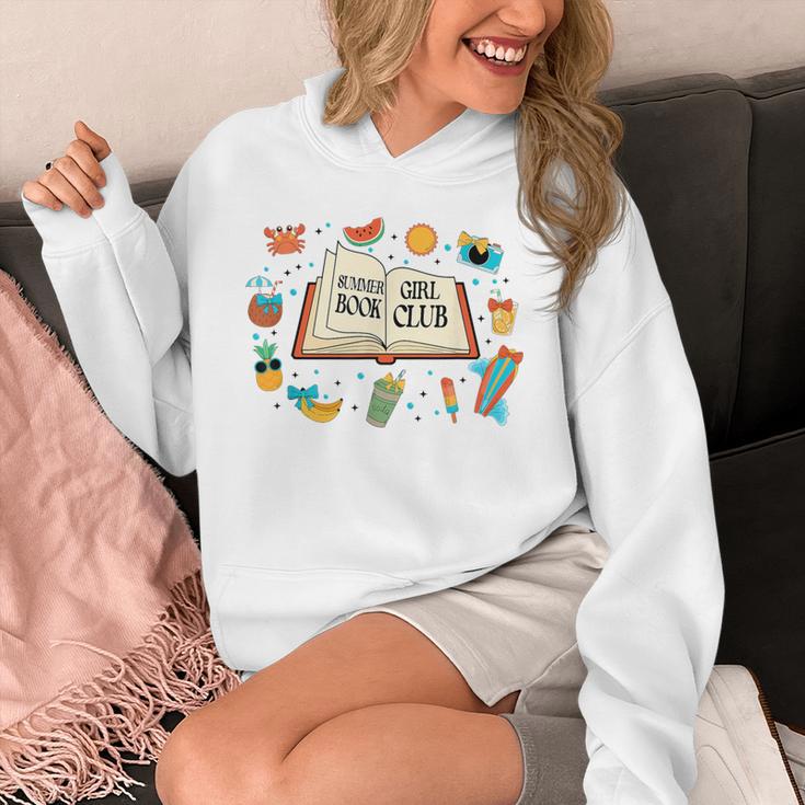Summer Girl Book Club Beach Vacation For Book Lovers Unisex Hoodie Summer Girl Book Club Beach Vacation For Book Lovers Unisex Hoodie