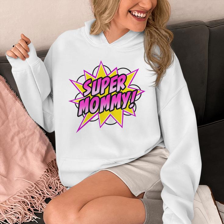 Super Mommy Comic Book Superhero Mother's Day Unisex Hoodie Super Mommy Comic Book Superhero Mother's Day Unisex Hoodie
