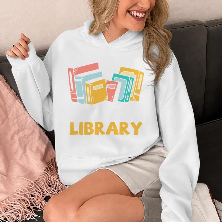 Support Your Local Library Vintage Book Lover Unisex Hoodie