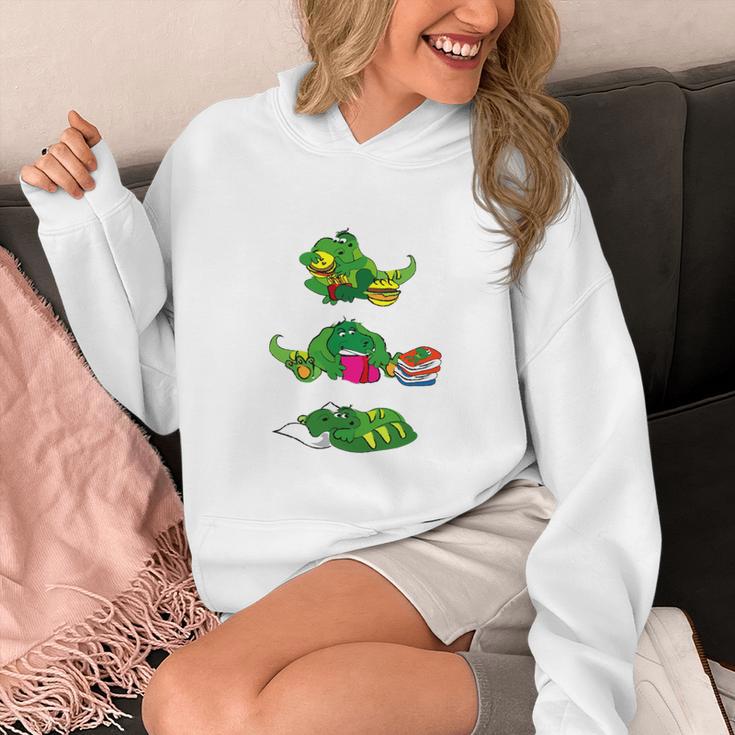 Triathlete Eating Sleeping Reading Dragon Book Unisex Hoodie Triathlete Eating Sleeping Reading Dragon Book Unisex Hoodie