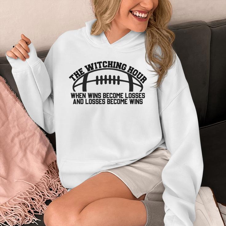The Witching Hour When Wins Become Losses Baseball Premium Tri-Blend Unisex Hoodie