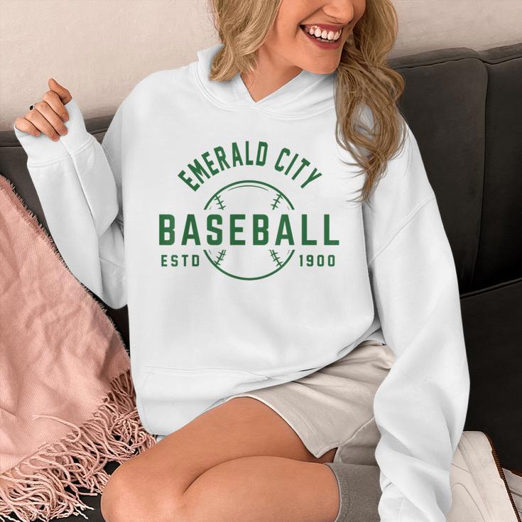 Wizard Of Oz Emerald City Baseball Costume Halloween Unisex Hoodie Wizard Of Oz Emerald City Baseball Costume Halloween Unisex Hoodie