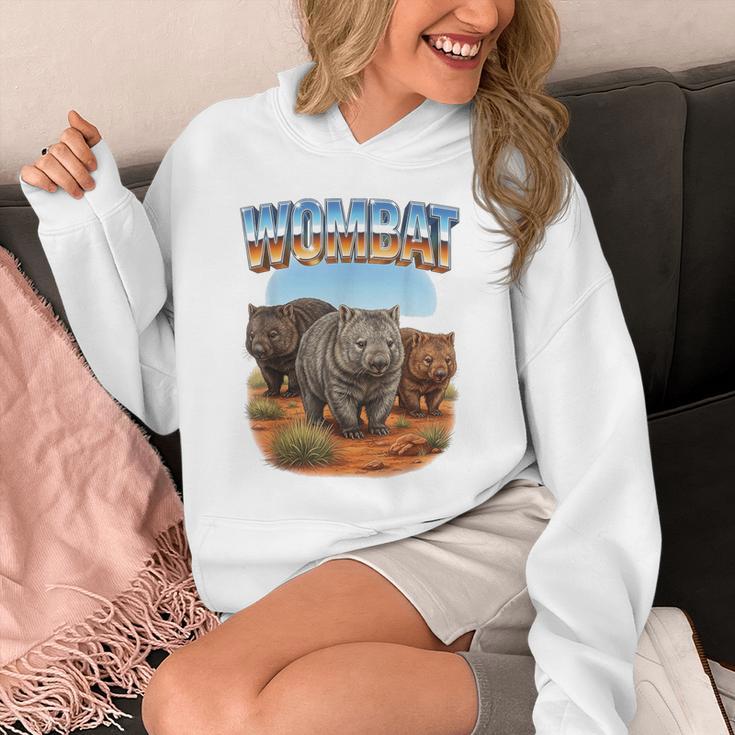 Wombat ヴィンテージ 70年代 90年代 レトロ ウォンバット 動物愛好家 ウォンバット パーカー