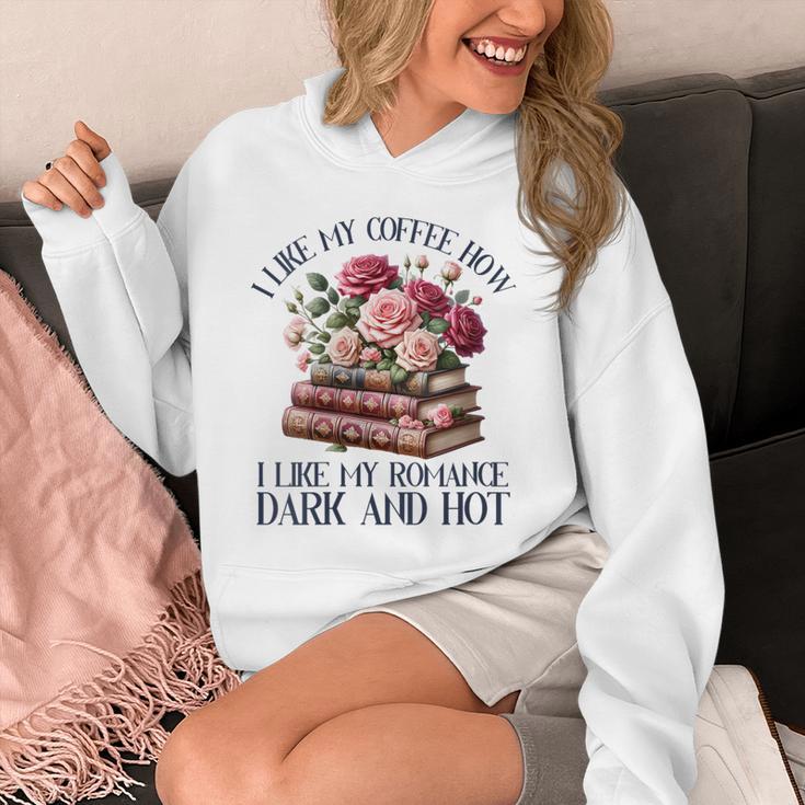 Women's Dark Romance Books Coffee Lover Spicy Book Bookish Women Unisex Hoodie