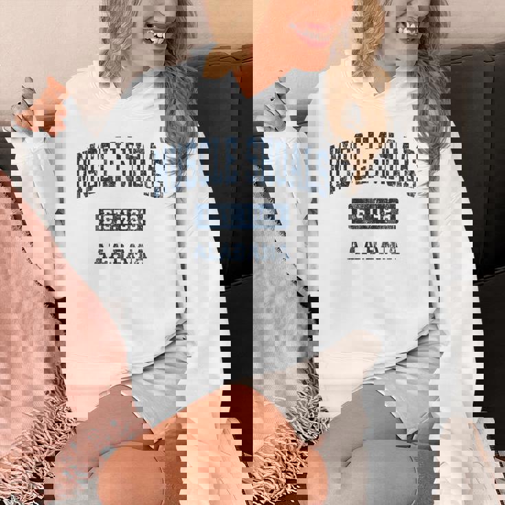 アラバマ州マッスルショールズアラバマ州ヴィンテージスポーツエスタブリッシュドネイビーデス パーカー