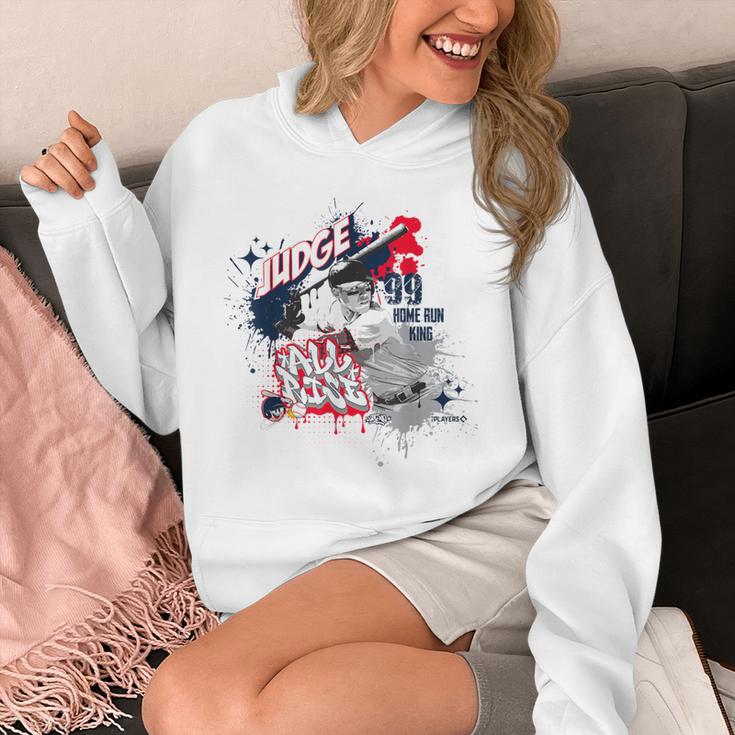 アーロン・ジャッジ・ニューヨーク・ベースボール・スケット・ワン×Mlb選手 パーカー